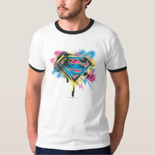 Supergirl Paint and Spills T-Shirt