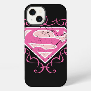 Supergirl Pink Colourful Logo iPhone 13 Case