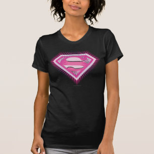 Supergirl Pink Logo T-Shirt