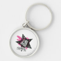 Supergirl Pink Spray Paint Star