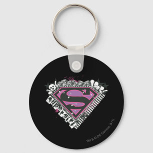 Supergirl Pins Logo Key Ring