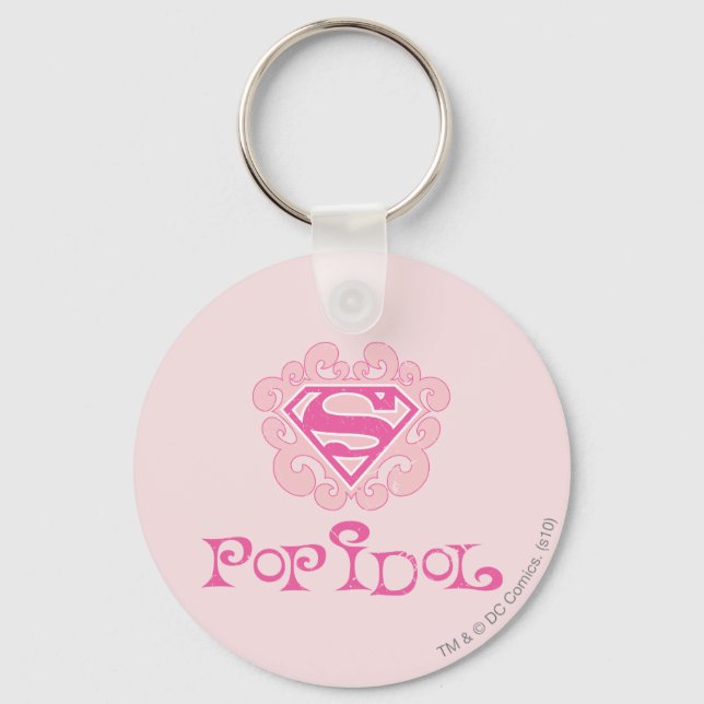 Supergirl Pop Idol Key Ring (Front)