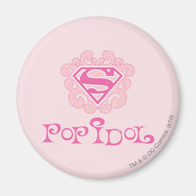 Supergirl Pop Idol Magnet (Front)