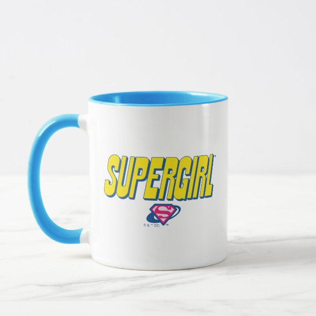 Supergirl Pop Logo Mug (Left)