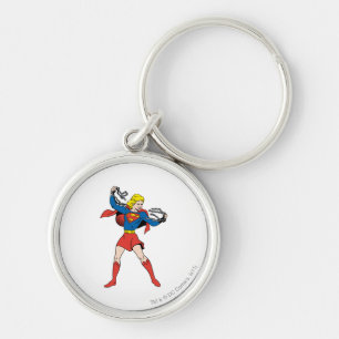 Supergirl Pose 10 Key Ring