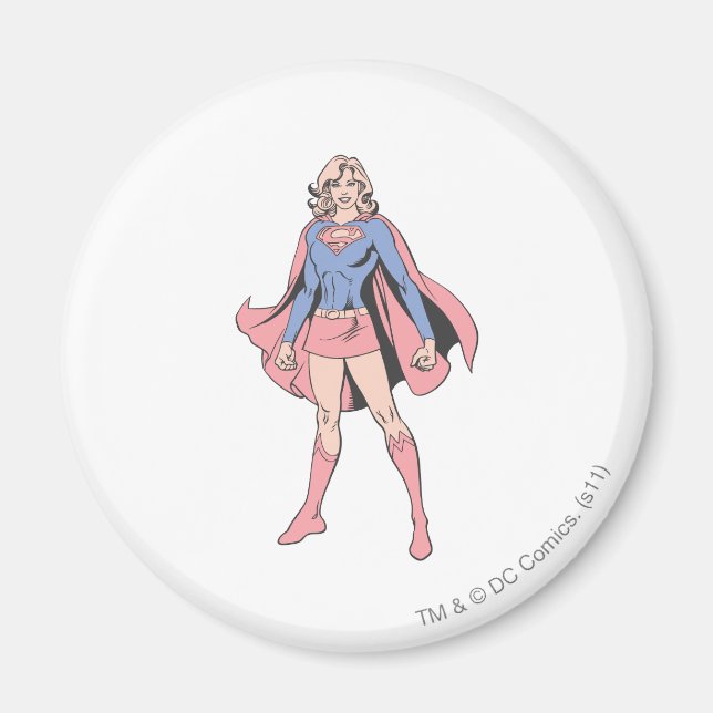Supergirl Pose 3 Magnet (Front)