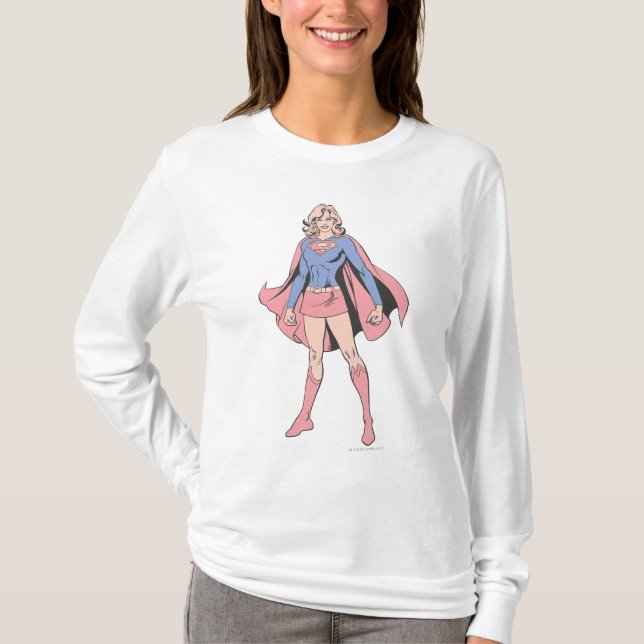 Supergirl Pose 3 T-Shirt (Front)