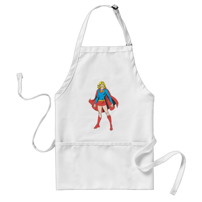 Supergirl Pose 5 Standard Apron (Front)