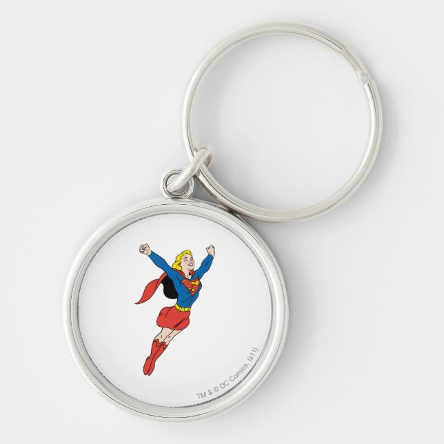 Supergirl Pose 6 Key Ring (Front)