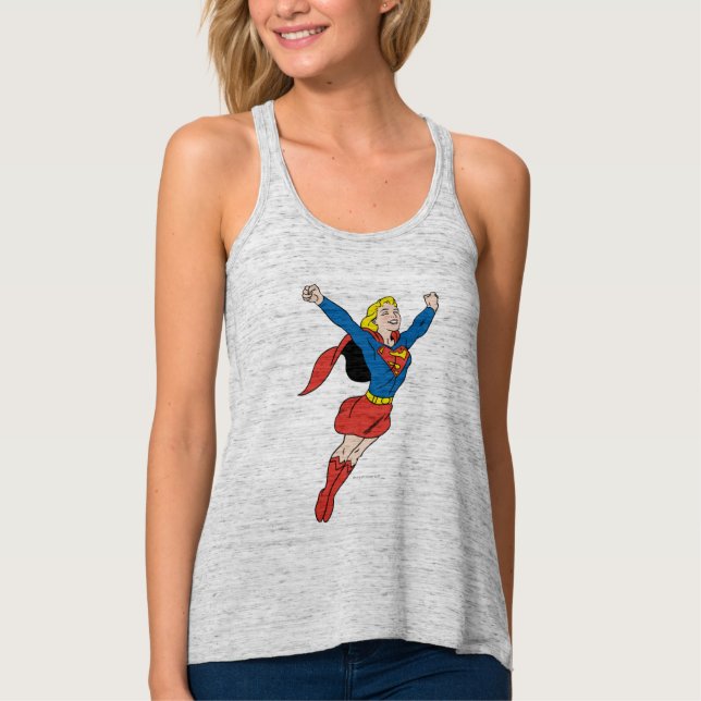Supergirl Pose 6 Singlet (Front)