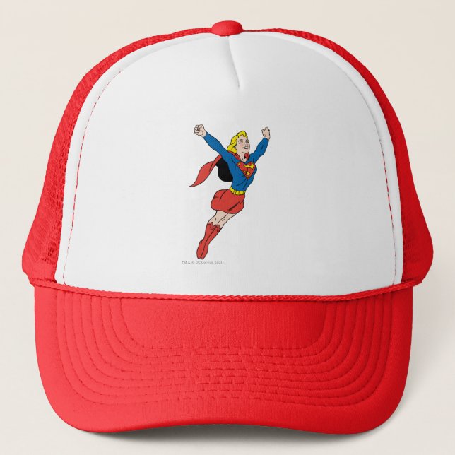 Supergirl Pose 6 Trucker Hat (Front)
