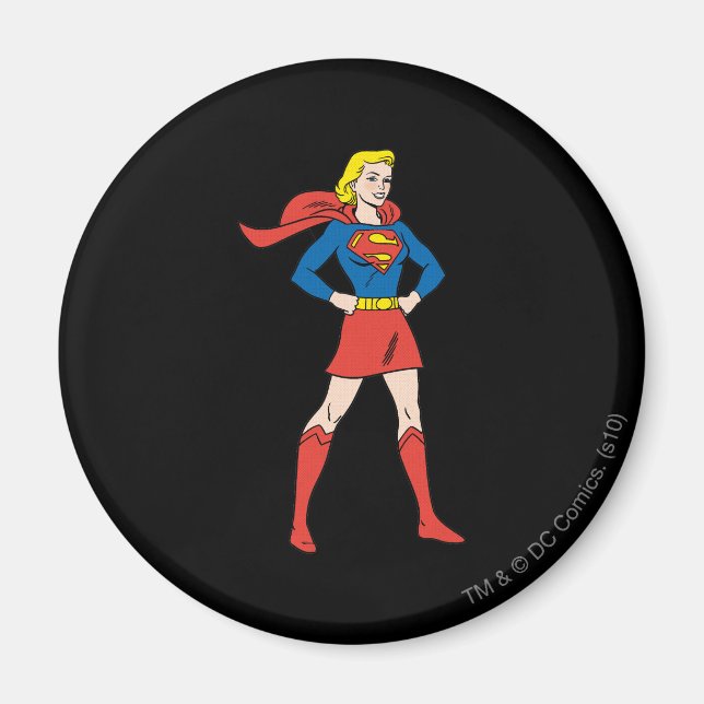 Supergirl Pose 7 Magnet (Front)