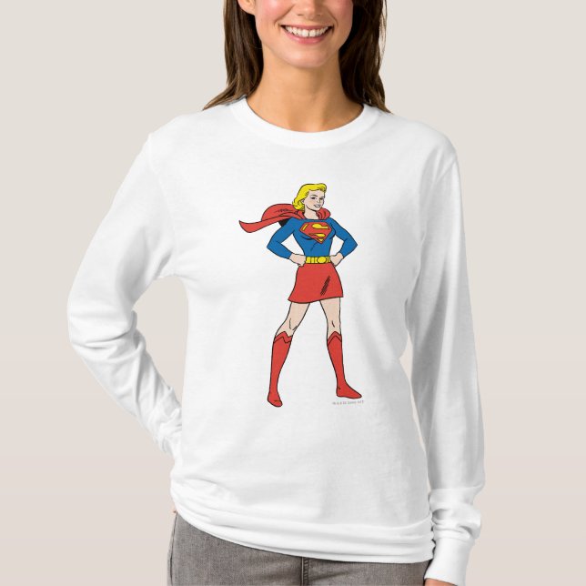 Supergirl Pose 7 T-Shirt (Front)