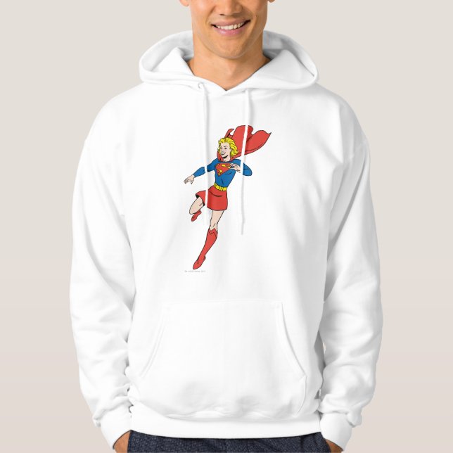 Supergirl  Pose 8 Hoodie (Front)