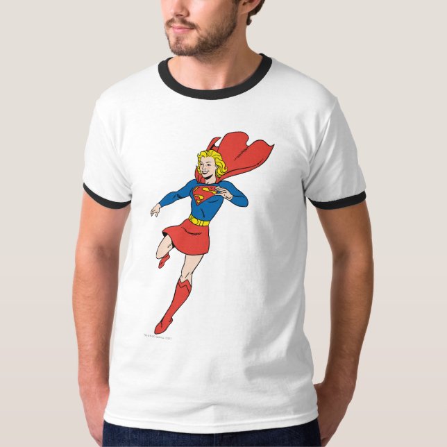 Supergirl  Pose 8 T-Shirt (Front)