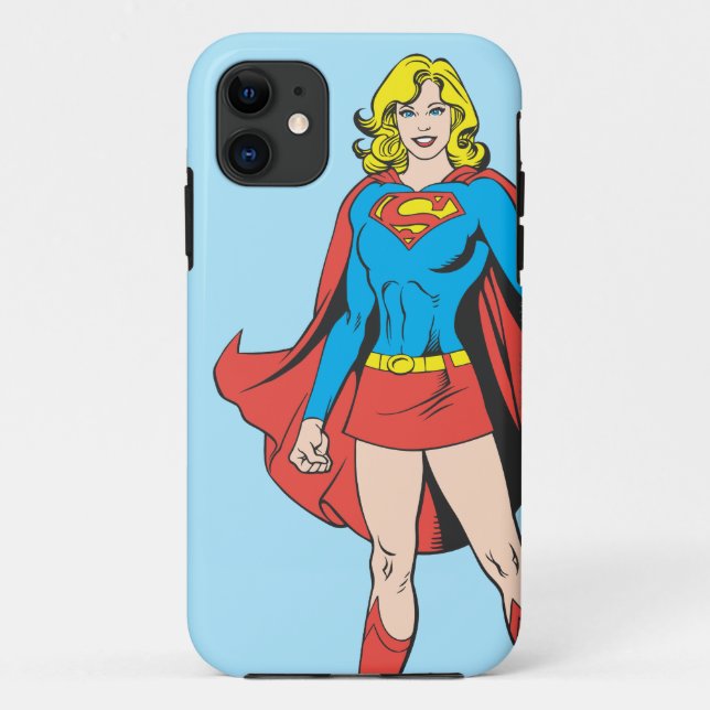 Supergirl Poses Case-Mate iPhone Case (Back)