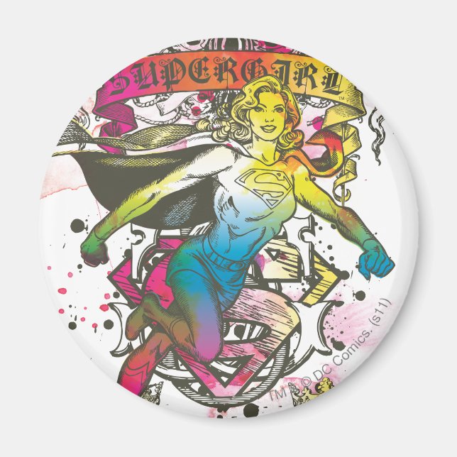 Supergirl Power Magnet (Front)