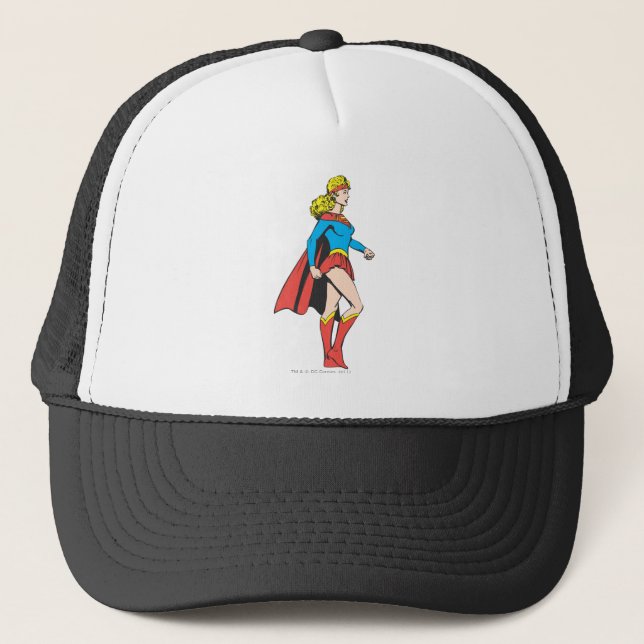 Supergirl Profile Trucker Hat (Front)