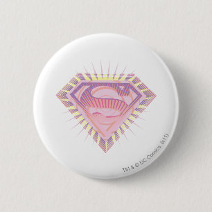 Supergirl Rad Logo 6 Cm Round Badge
