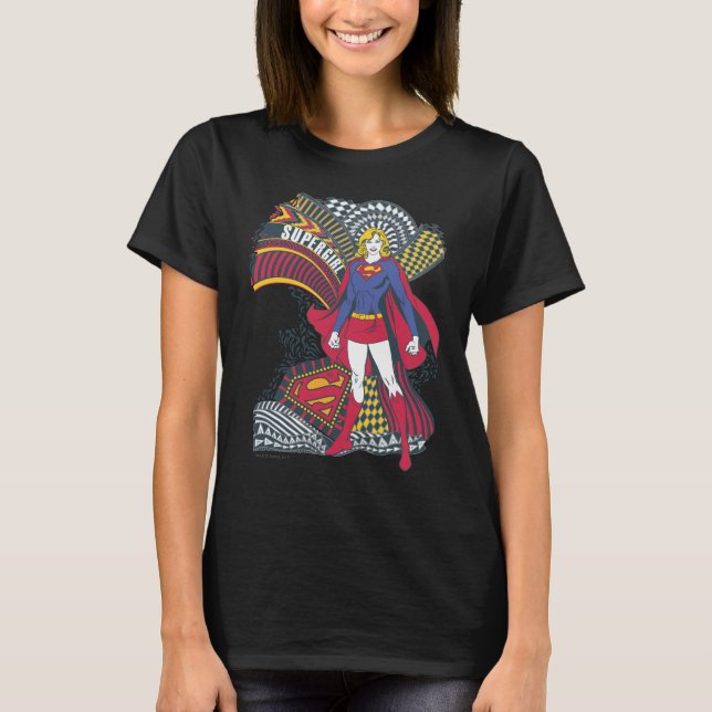 Supergirl Random World 1 T-Shirt (Front)