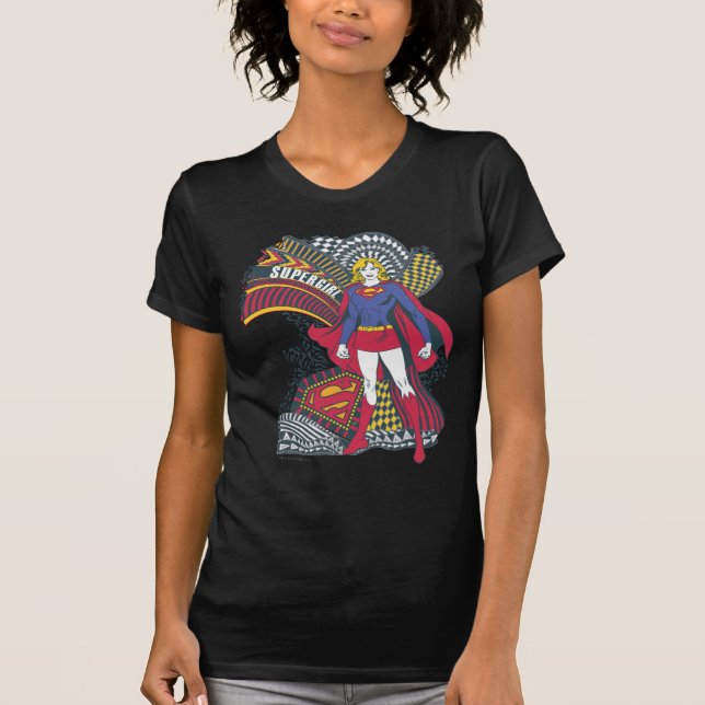 Supergirl Random World 1 T-Shirt (Front)