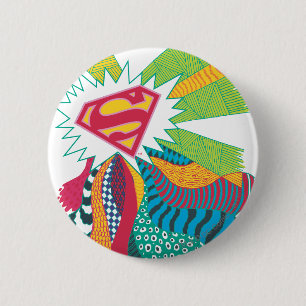 Supergirl Random World 3 6 Cm Round Badge