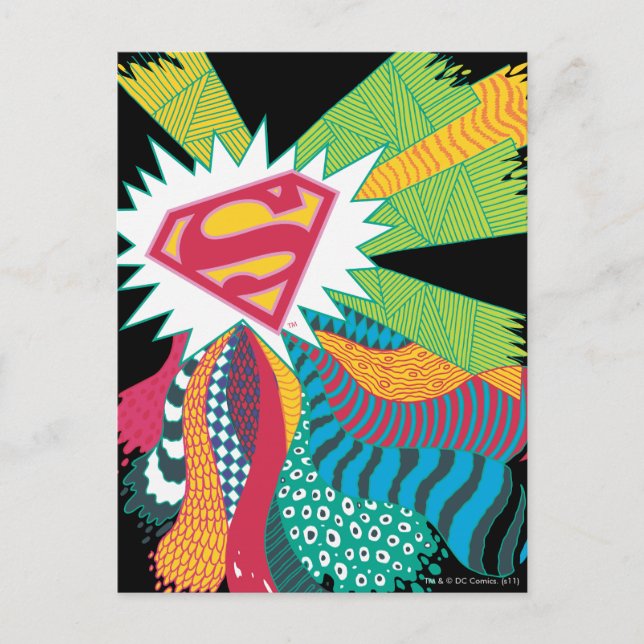 Supergirl Random World 3 Postcard (Front)