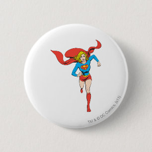 Supergirl Ready to Go 6 Cm Round Badge