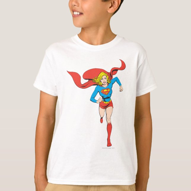 Supergirl Ready to Go T-Shirt (Front)