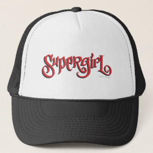 Supergirl Red Logo Trucker Hat
