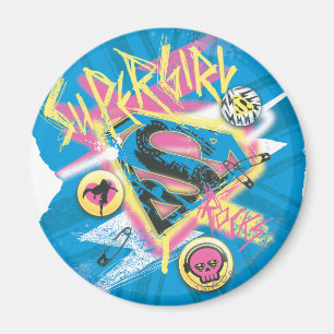 Supergirl Rocks Magnet