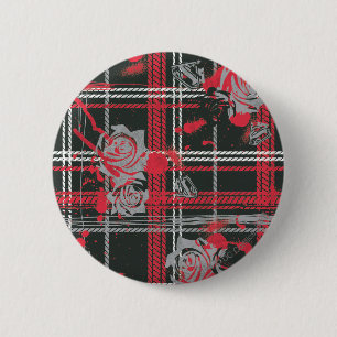 Supergirl Roses 6 Cm Round Badge