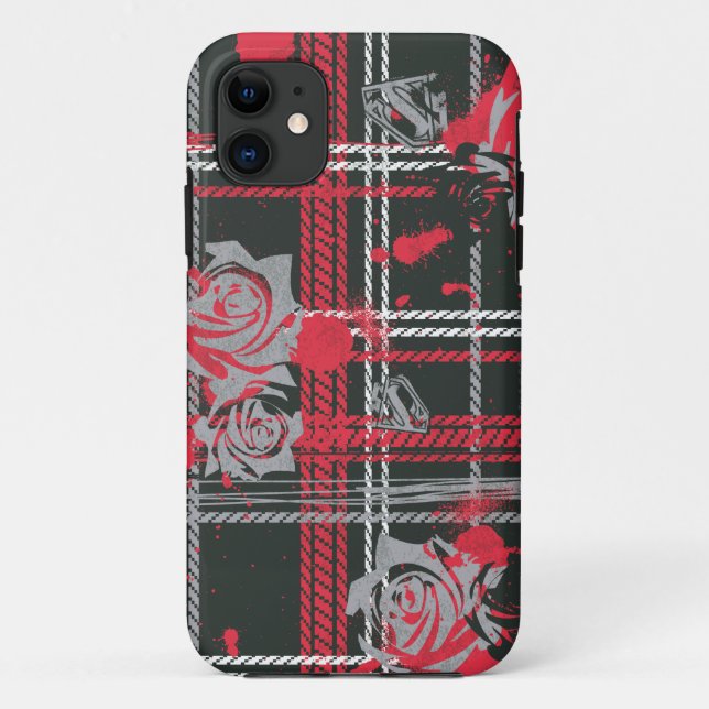 Supergirl Roses Case-Mate iPhone Case (Back)