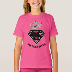 Supergirl S-Shield "Fit For A Queen" T-Shirt