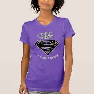 Supergirl S-Shield "Fit For A Queen" T-Shirt
