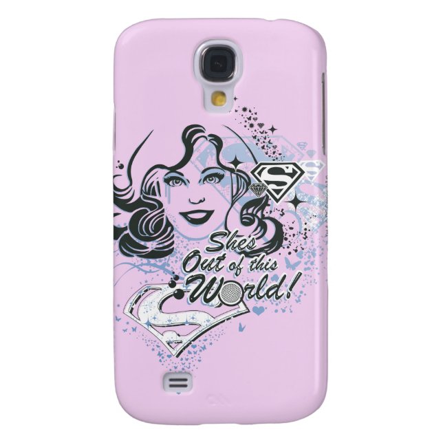 Supergirl She's Out of this World! Case-Mate Samsung Galaxy Case (Back)