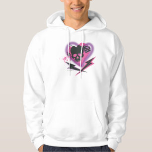 Supergirl Skulls and Lightning Hoodie