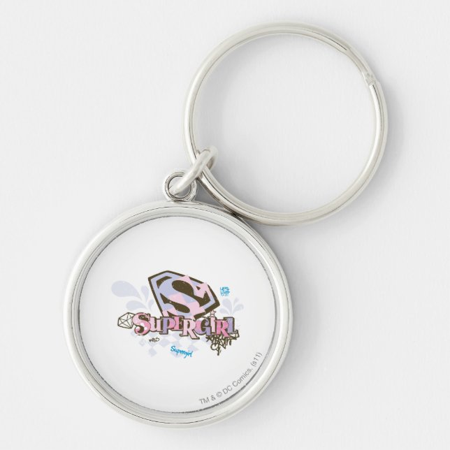 Supergirl So Fabulous 1 Key Ring (Front)