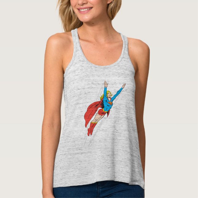Supergirl Soars High Singlet (Front)