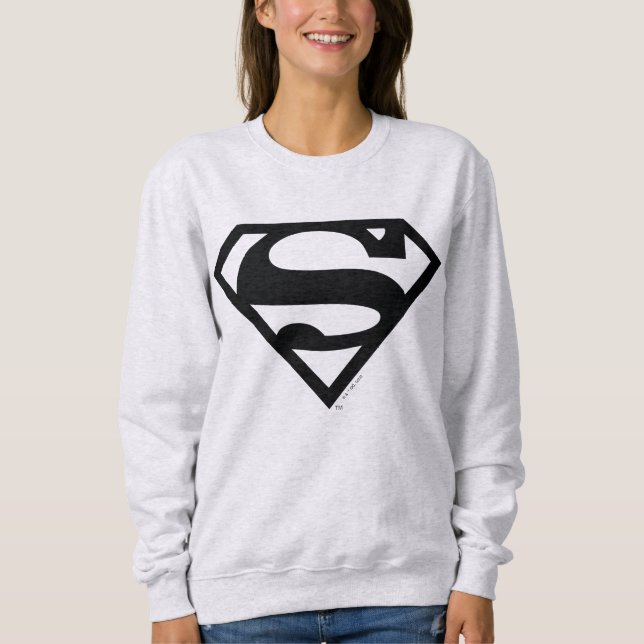 Supergirl Solid S-Shield Sweatshirt (Front)