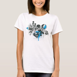 Supergirl Spills and Splatter T-Shirt