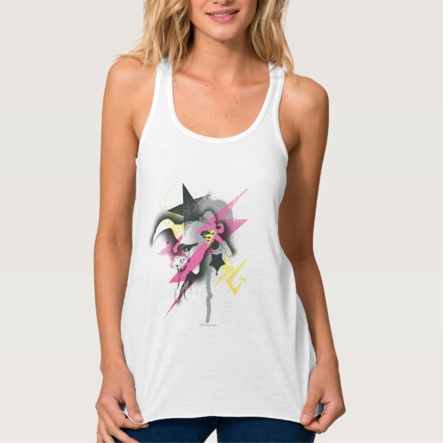 Supergirl Spray Paint Singlet (Front)