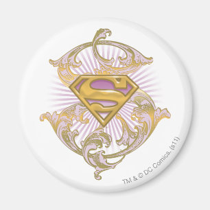 Supergirl Starbust Logo Magnet