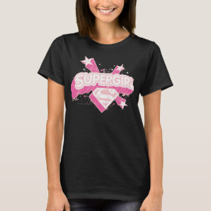 Supergirl Stars and Logo T-Shirt