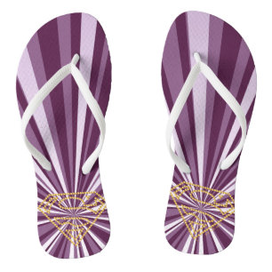Supergirl Studded S-Shield Jandals