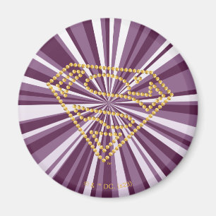 Supergirl Studded S-Shield Magnet