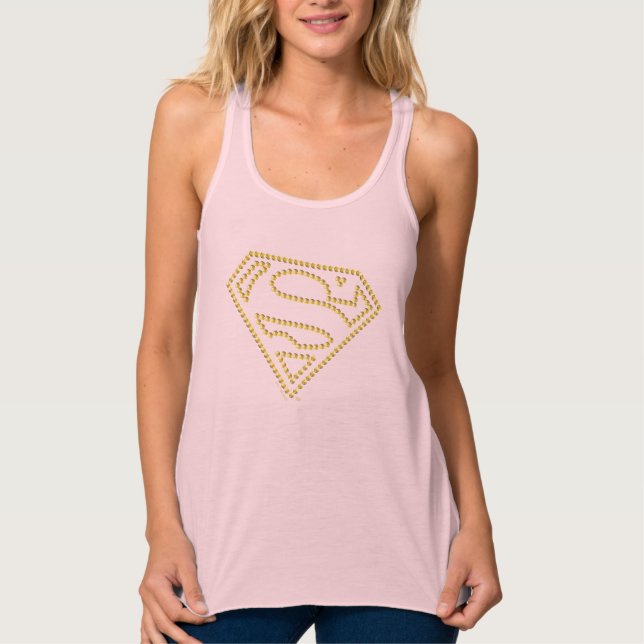 Supergirl Studded S-Shield Singlet (Front)