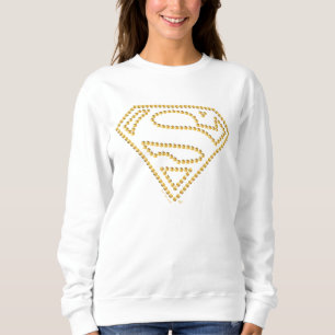 Supergirl Studded S-Shield Sweatshirt