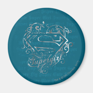 Supergirl Super Fly Super Cute Magnet