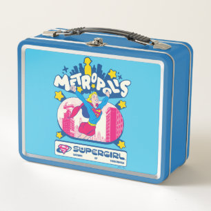 Supergirl Super Pop Woman of Tomorrow Metal Lunch Box